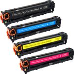 HP 125A ensemble de 4 toner compatibles (Paradise Cartouche)