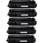 HP 15X (C7115X) ensemble de 5 toner compatibles noir haute capacité (Paradise Cartouche)