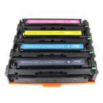 HP 201X (201A) ensemble de 4 toner compatibles haute capacité (Paradise Cartouche)