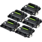 HP 81A (CF281A) ensemble de 5 toner compatibles noir (Paradise Cartouche)