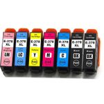 Epson 378XL ensemble de 7 cartouches d'encre compatibles haute capacité (Paradise Cartouche)