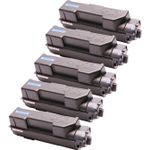 Kyocera TK-1150 ensemble de 5 toner compatibles noir (Paradise Cartouche)