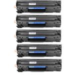 HP 79A (CF279A) ensemble de 5 toner compatibles noir (Paradise Cartouche)