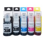 Pack de 5 cartouches d'encre Ecotank Epson 105 / Epson 106 (Paradise Cartouche)