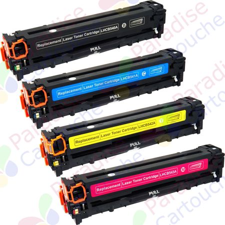 HP 125A ensemble de 4 toner compatibles (Paradise Cartouche)