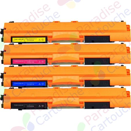 HP 130A ensemble de 4 toner compatibles (Paradise Cartouche)