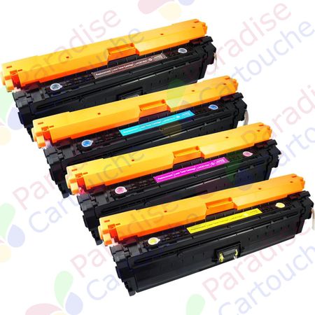 HP 307A ensemble de 4 toner compatibles (Paradise Cartouche)