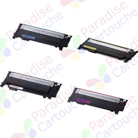 Samsung Xpress C430 / C480 (CLT-404S) ensemble de 4 toner compatibles ((Paradise Cartouche)