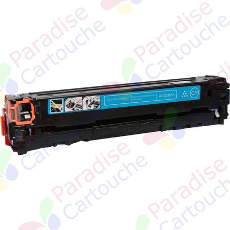 HP 128A (CE321A) toner compatible cyan (Paradise Cartouche)