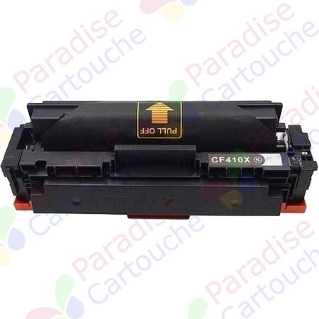 HP 410X (CF410X) toner compatible noir haute capacité (Paradise Cartouche)