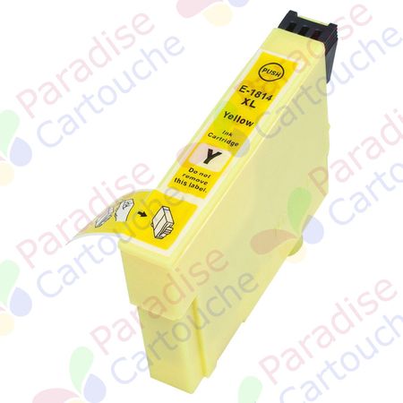 Epson 18XL XXL cartouche d'encre compatible jaune haute capacité (Paradise Cartouche)