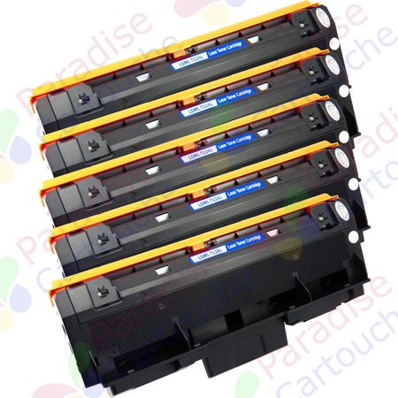 Samsung MLT-D116L ensemble de 5 toner compatibles noir haute capacité (Paradise Cartouche)