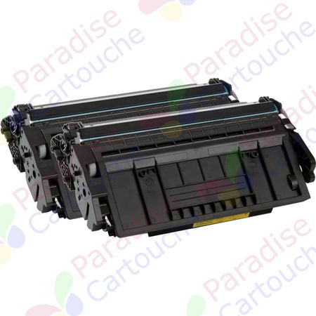 HP 87A (CF287A) ensemble de 2 toner compatibles noir (Paradise Cartouche)