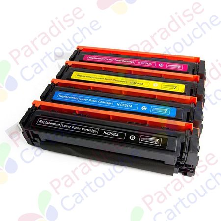 HP 203A ensemble de 4 toner compatibles (Paradise Cartouche)