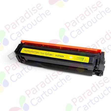 HP 203A (CF542A) toner compatible jaune (Paradise Cartouche)