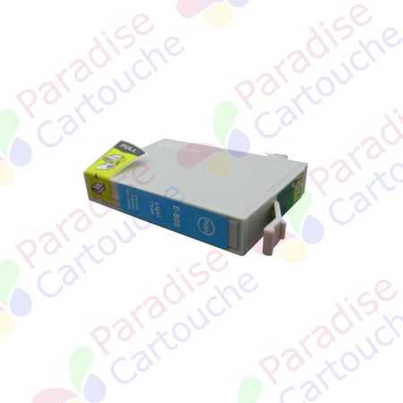 Epson T0805 cartouche d'encre compatible cyan clair (Paradise Cartouche)