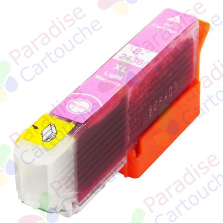 Epson 24XL cartouche d'encre compatible magenta clair haute capacité (Paradise Cartouche)