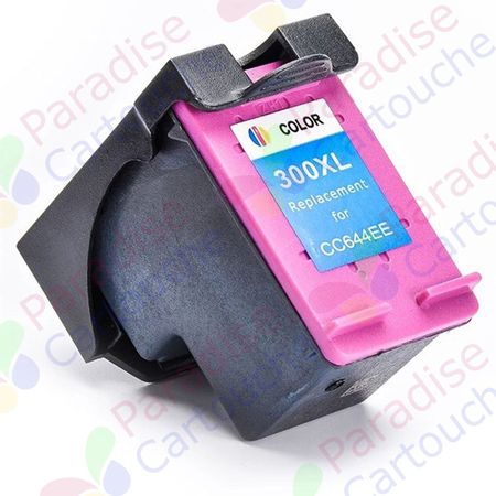 HP 300XL (CC643EE) cartouche d'encre compatible couleur haute capacité (Paradise Cartouche)