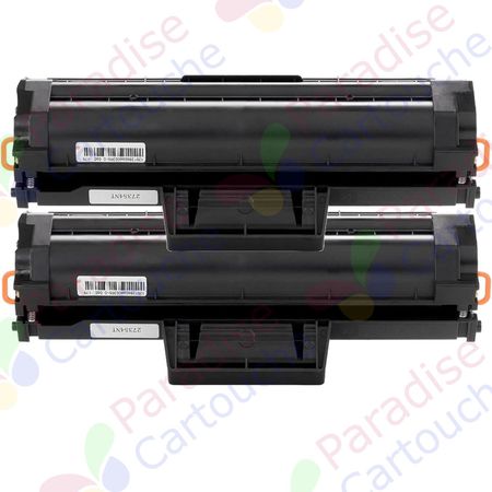 Samsung MLT-D111L ensemble de 2 toner compatibles noir haute capacité (Paradise Cartouche)