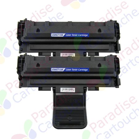 Samsung MLT-D1082S ensemble de 2 toner compatibles noir (Paradise Cartouche)