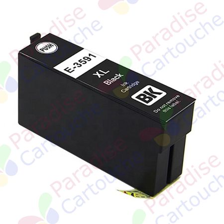 Epson 35XL cartouche d'encre compatible noir haute capacité (Paradise Cartouche)