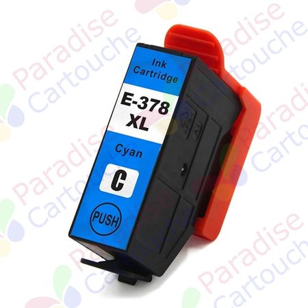 Epson 378XL cartouche d'encre compatible cyan haute capacité (Paradise Cartouche)