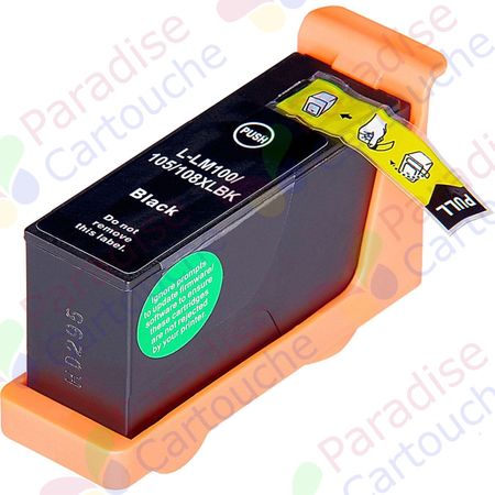 Lexmark 100XL (14N1068E) cartouche d'encre compatible noir haute capacité (Paradise Cartouche)