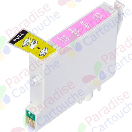 Epson T0486 cartouche d'encre magenta clair compatible (Paradise Cartouche)