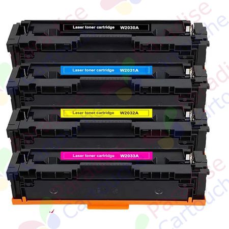 HP 415A ensemble de 4 toner compatibles (Paradise Cartouche)