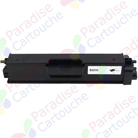 Brother TN321BK toner compatible noir (Paradise Cartouche)