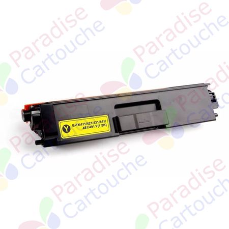 Brother TN421Y toner compatible jaune (Paradise Cartouche)