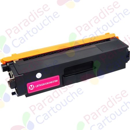 Brother TN326M (TN321M) toner compatible magenta haute capacité (Paradise Cartouche)