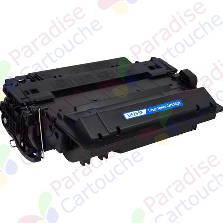 HP 55X (CE255X) toner compatible noir haute capacité (Paradise Cartouche)