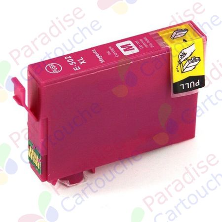 Epson 502XL cartouche d'encre compatible magenta haute capacité (Paradise Cartouche)