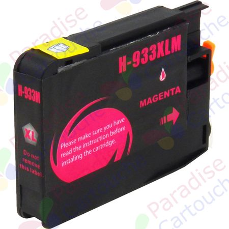 HP 933XL (CN055AE) cartouche d'encre compatible magenta haute capacité (Paradise Cartouche)