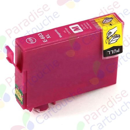 Epson 603XL cartouche d'encre compatible magenta haute capacité (Paradise Cartouche)