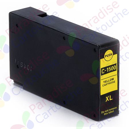 Canon PGI-1500XLY cartouche d'encre compatible jaune haute capacité (Paradise Cartouche)