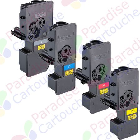 Kyocera TK-5220 ensemble de 4 toner compatibles (Paradise Cartouche)