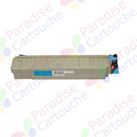 Oki 44059107 toner compatible cyan (Paradise Cartouche)