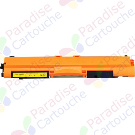 HP 130A (CF352A) toner compatible jaune (Paradise Cartouche)