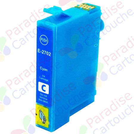 Epson 27XL cartouche d'encre compatible cyan haute capacité (Paradise Cartouche)