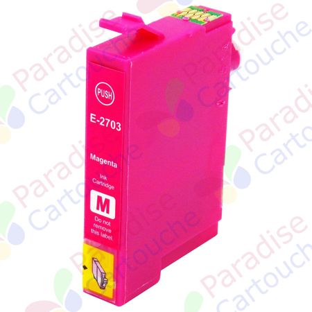 Epson 27XL cartouche d'encre compatible magenta haute capacité (Paradise Cartouche)