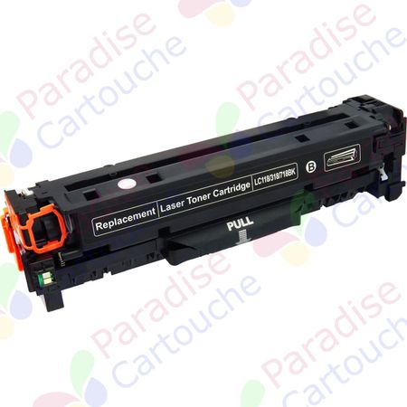 Canon 718 (2662B002AA) toner compatible noir (Paradise Cartouche)