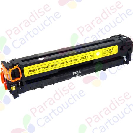 HP 131A (CF212A) toner compatible jaune (Paradise Cartouche)