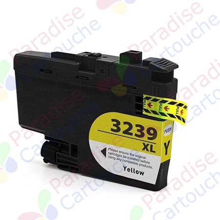 Brother LC3239Y cartouche d'encre compatible jaune ultra haute capacité (Paradise Cartouche)