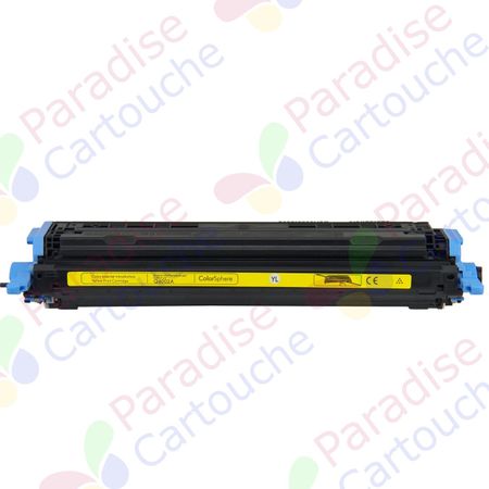 HP 124A (Q6002A) toner compatible jaune (Paradise Cartouche)