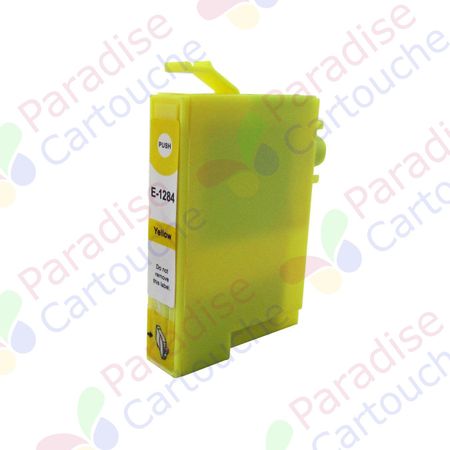 Epson T1284 cartouche d'encre compatible jaune (Paradise Cartouche)