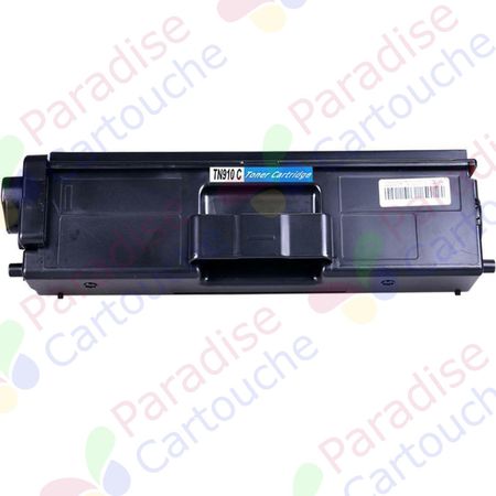 Brother TN910C toner compatible cyan ultra haute capacité (Paradise Cartouche)