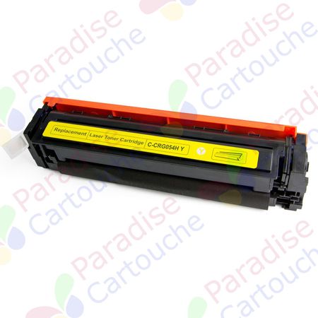 Canon 054H (3025C002) toner compatible jaune haute capacité (Paradise Cartouche)